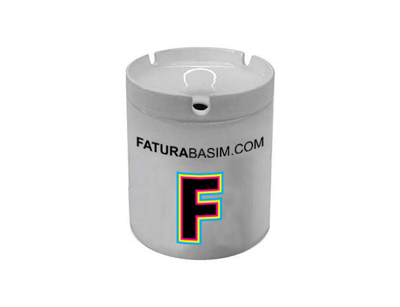 Baskılı Küllük/Kül Tablası