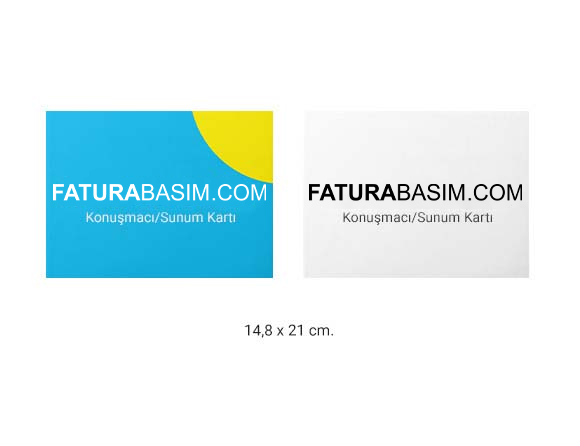 Konuşmacı / Sunum Kartı