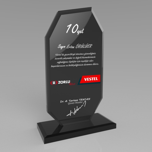 KRİSTAL PLAKET ESK 001