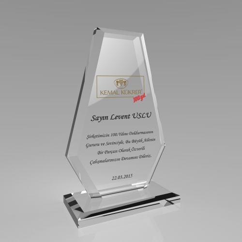 KRİSTAL PLAKET ESK 012