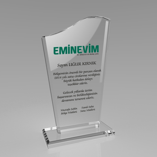 KRİSTAL PLAKET ESK 015