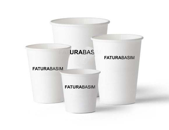 Logo Baskılı Karton Bardak