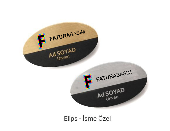 Metal Yaka Kartı
